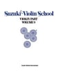 SUZUKI VIOLIN SCHOOL #9 VIOLIN cover